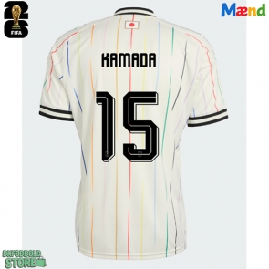 Japan Daichi Kamada #15 Replika Udebanetrøje VM 2026 Kortærmet